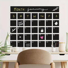 DIY Chalkboard Stickers Removable and Reusable