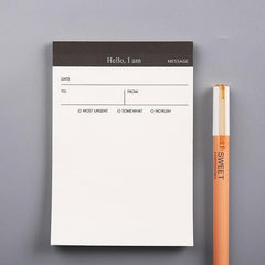 Tear-Away Daily Planner Book with Stickers and Sticky Notes
