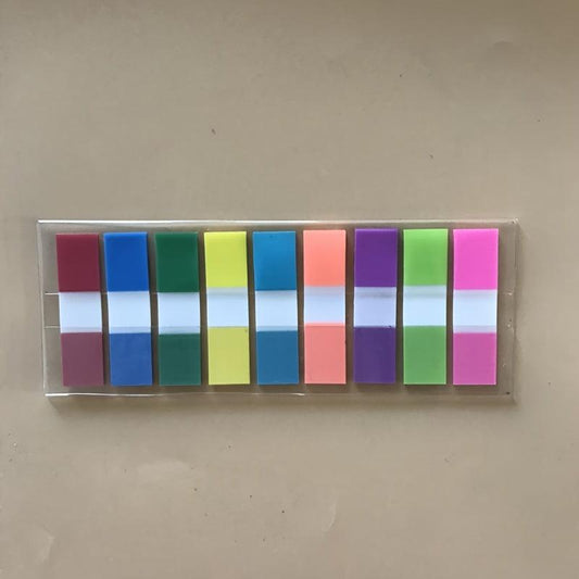 540 Sheets Multicolor Notepad Fluorescent Index Stickers