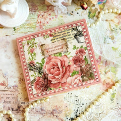 50 Vintage Plants Flowers Stickers for DIY Art Craft Journaling Scrapbook