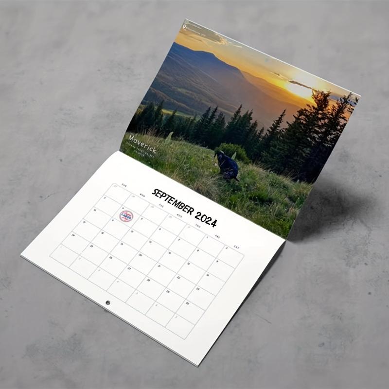 1pc Dog Poop Calendar Funny 2022 Wall Calendar