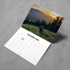 1pc Dog Poop Calendar Funny 2022 Wall Calendar