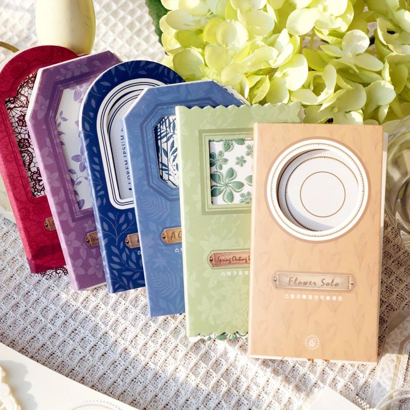 15 Sheets Flower And Plant Sticky Notes for Diary Decoration