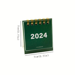 Mini Small Desk Calendar 2.7In Basic Calendar Creative Monthly Calendar