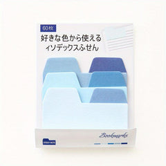60pcs Gradual Change Sticky Notes for Students, 3.9x3.1In, Message Sticky Notes