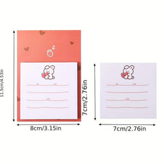 4pcs 30 Sheets Animal Sticky Notes DIY Scrapbooking