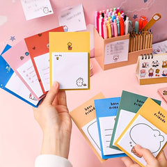 4pcs 30 Sheets Animal Sticky Notes DIY Scrapbooking
