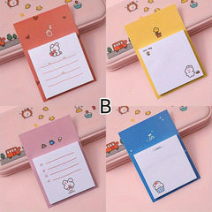 4pcs 30 Sheets Animal Sticky Notes DIY Scrapbooking