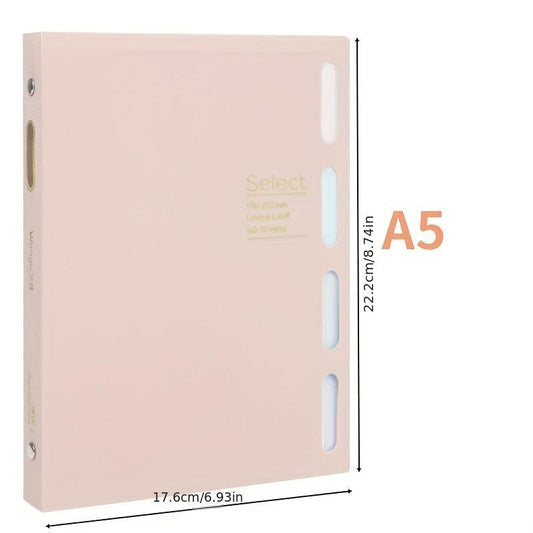 A5 Detachable Coil Notebook with 4 Index Pages