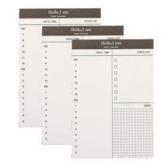 Minimalistic Desktop Calendar Notepad - 50 Sheets