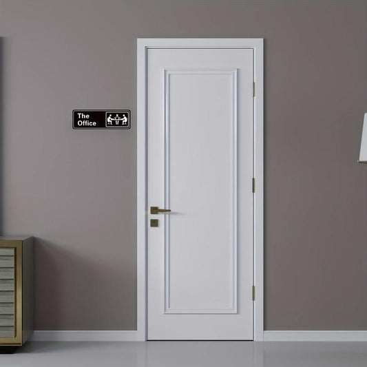 The Office Sign 9x3 Acrylic Self Adhesive for Door or Wall