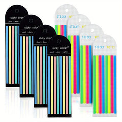 1280pcs Waterproof Highlighter Sticky Page Markers Tabs for Office School Study