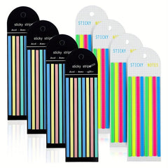 1280pcs Waterproof Highlighter Sticky Page Markers Tabs for Office School Study
