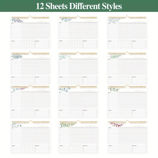 BUBU Habit Tracker Calendar & To Do List Planner