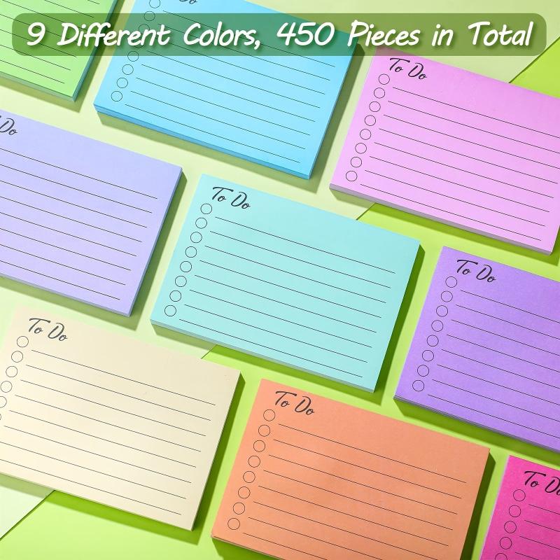 1pc To Do List Sticky Notes Self Adhesive Note Pads Planner Reminder Study Home