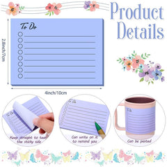 1pc To Do List Sticky Notes Self Adhesive Note Pads Planner Reminder Study Home