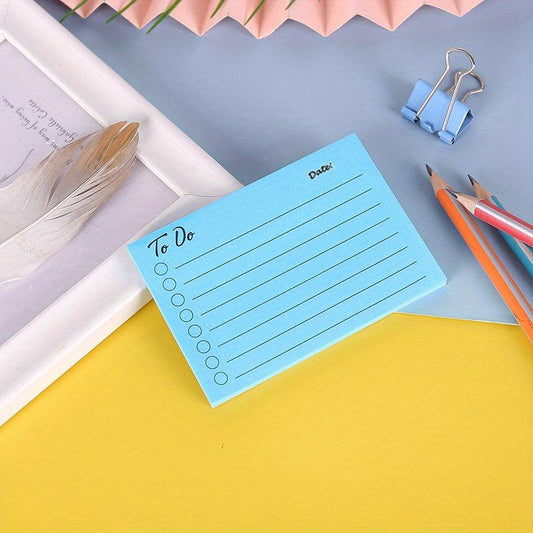 1pc To Do List Sticky Notes Self Adhesive Note Pads Planner Reminder Study Home
