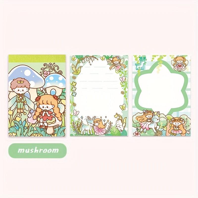 70 Sheets Mini Notebook Student Portable Diary Memo Sticky Notes