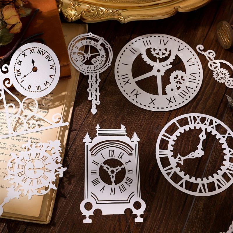10pcs Cutout Lace Paper The Enlightenment Series DIY Decorative Collage Material