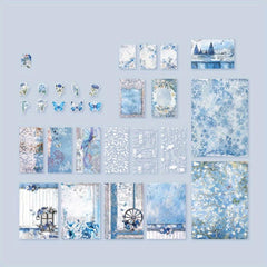 40 Sheets Mood Collector Series Mixed Material Journal DIY Decoration