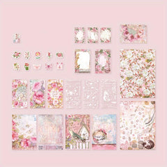 40 Sheets Mood Collector Series Mixed Material Journal DIY Decoration