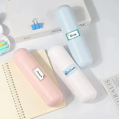 Cute Cartoon Name Sticker for Kids, Self-adhesive Label