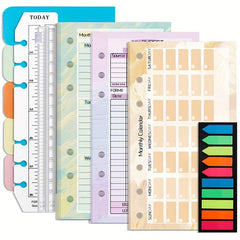 A6 Binder Replacement Core with Monthly and Weekly Plans