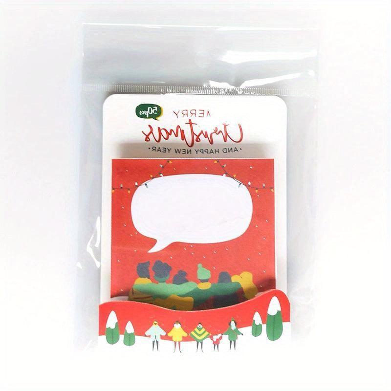 1pc Christmas Sticker Creative Label For Students
