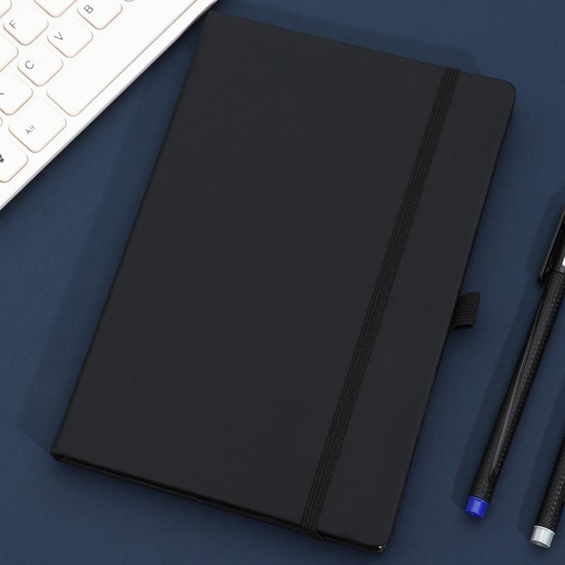 Fashionable A5 Notebook Cover with Leather Feel - 4 Colors
