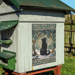 Retro Cat Decoration Painting & Tin Metal Sign