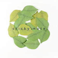 50 Sheets Leaf Sticky Notes Memo Pad Paper Sticker Pads Office Supplies