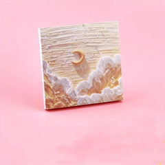 Small Fresh Painting Sticky Note Tearable Sticker Message Note