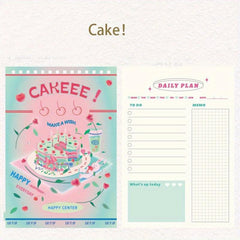 Fruit A5 Daily Weekly Notebook Planner Agenda Stationery