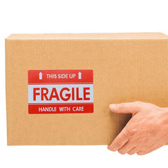 Fragile Handle With Care Label Roll 51x76mm 40mm Core