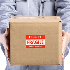 Fragile Handle With Care Label Roll 51x76mm 40mm Core
