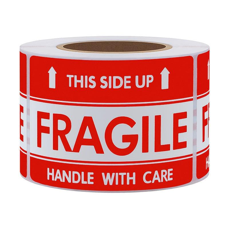 Fragile Handle With Care Label Roll 51x76mm 40mm Core