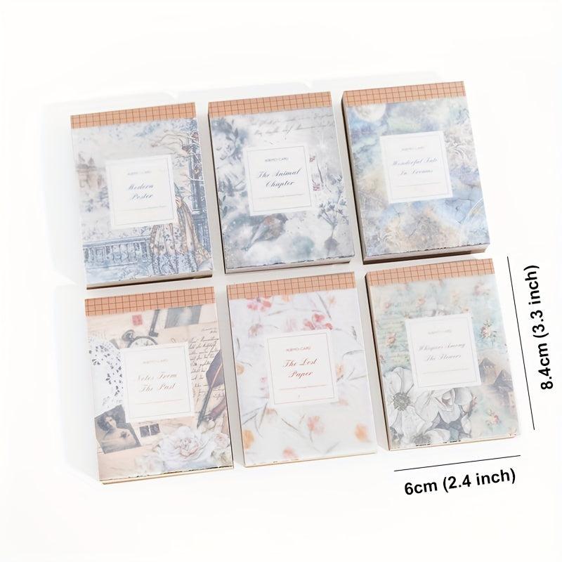 100 Sheets Vintage Scrapbook Paper for Journaling