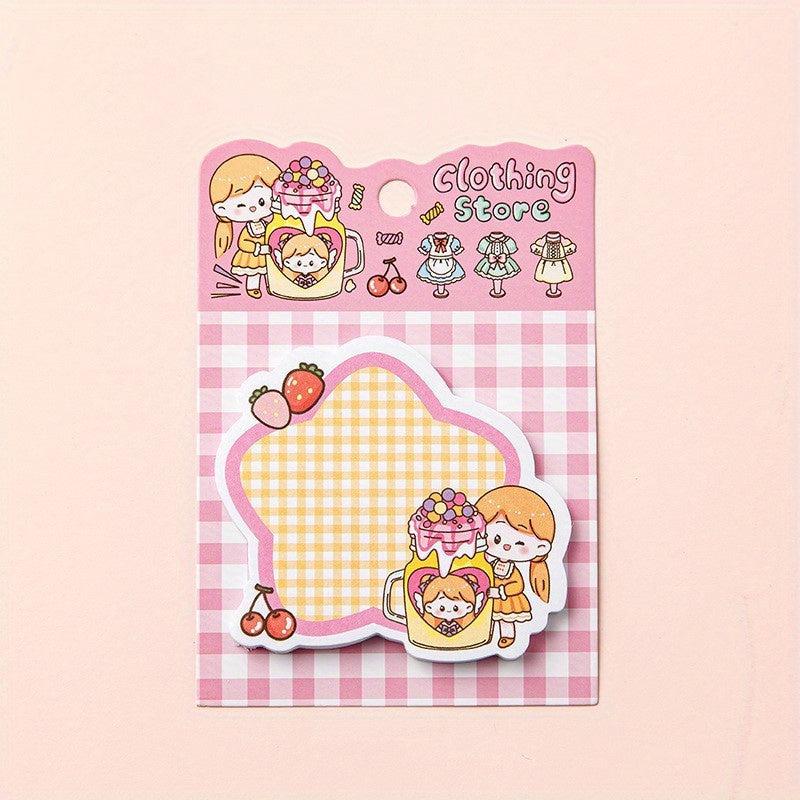 30 Sheets Hand Account Sticky Notes Fresh Message Sticker Memo Sticker
