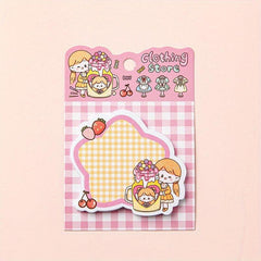 30 Sheets Hand Account Sticky Notes Fresh Message Sticker Memo Sticker