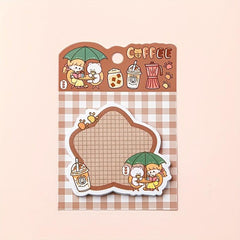 30 Sheets Hand Account Sticky Notes Fresh Message Sticker Memo Sticker