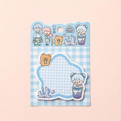 30 Sheets Hand Account Sticky Notes Fresh Message Sticker Memo Sticker