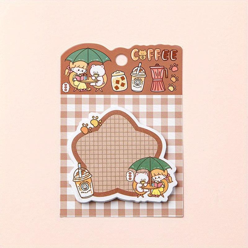30 Sheets Hand Account Sticky Notes Fresh Message Sticker Memo Sticker