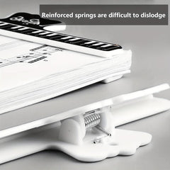 4pcs Piano Music Clip Bookmark Stand Plastic Sheet Music Stand
