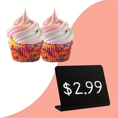 12pcs Mini Chalkboard Signs for Food Party Buffet Table Sign