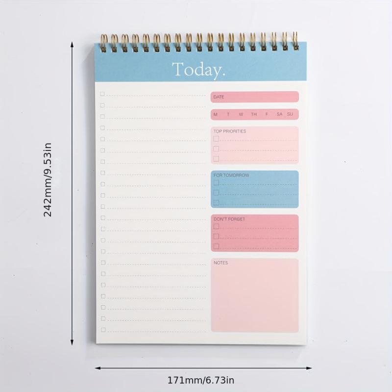 Simplified Portable Daily Calendar with English Versions