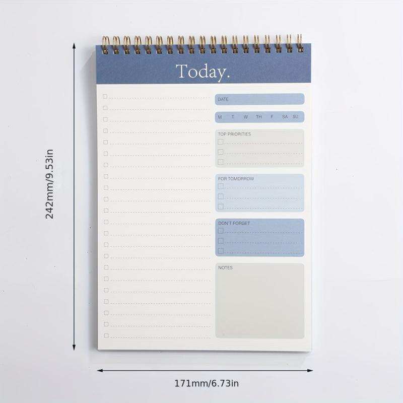 Simplified Portable Daily Calendar with English Versions