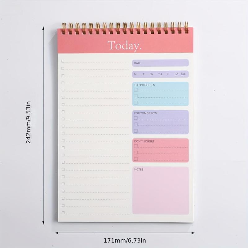 Simplified Portable Daily Calendar with English Versions