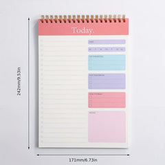 Simplified Portable Daily Calendar with English Versions