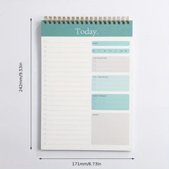 Simplified Portable Daily Calendar with English Versions