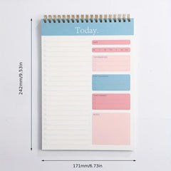 Simplified Portable Daily Calendar with English Versions